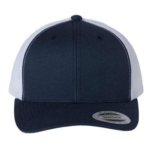 Yupoong 6606 Retro Trucker Hat Free Logo