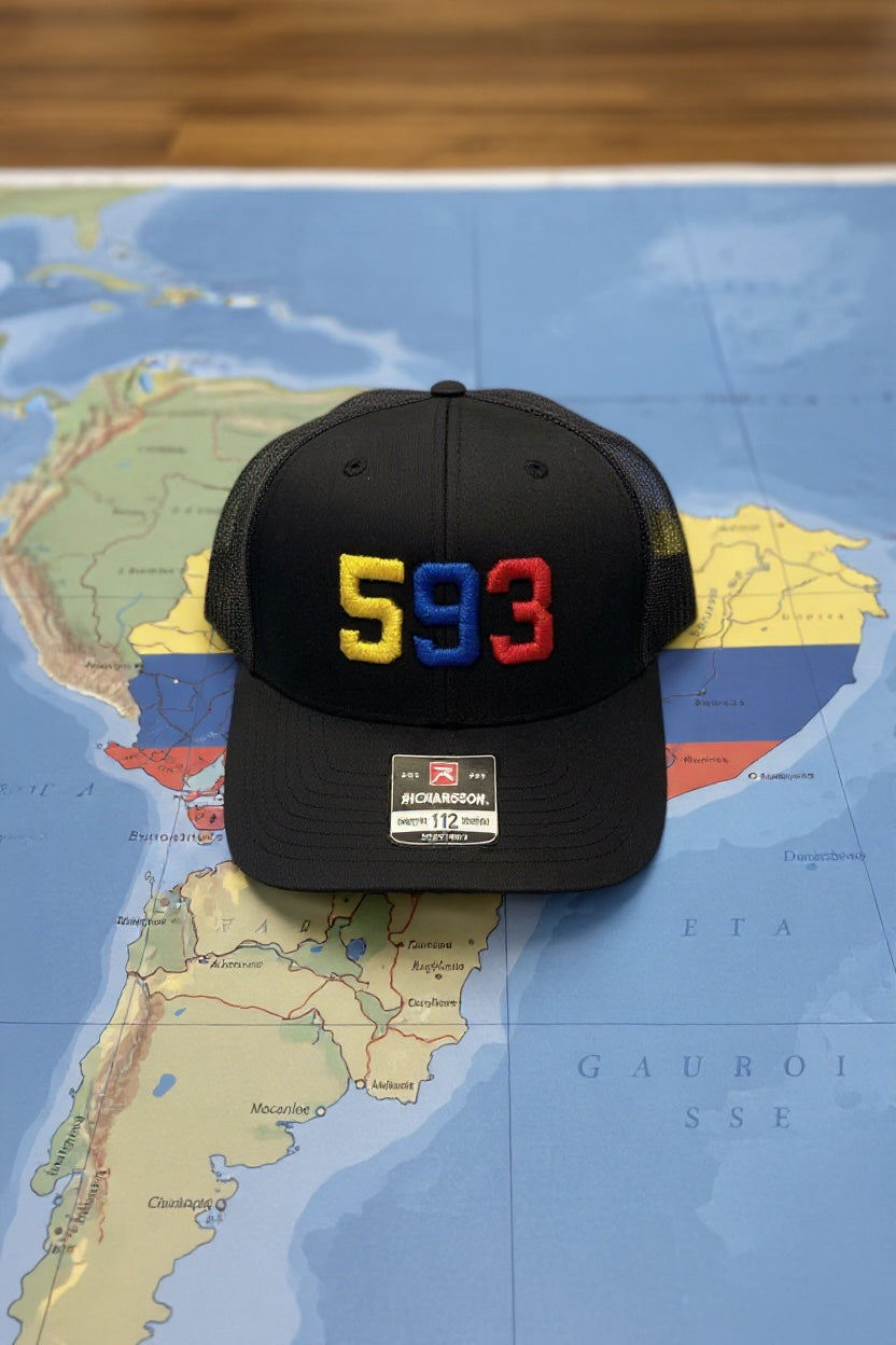 Gorra Ecuador 593 Bordada – FREE SHIPPING