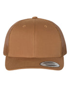 Yupoong 6606 Retro Trucker Hat Free Logo