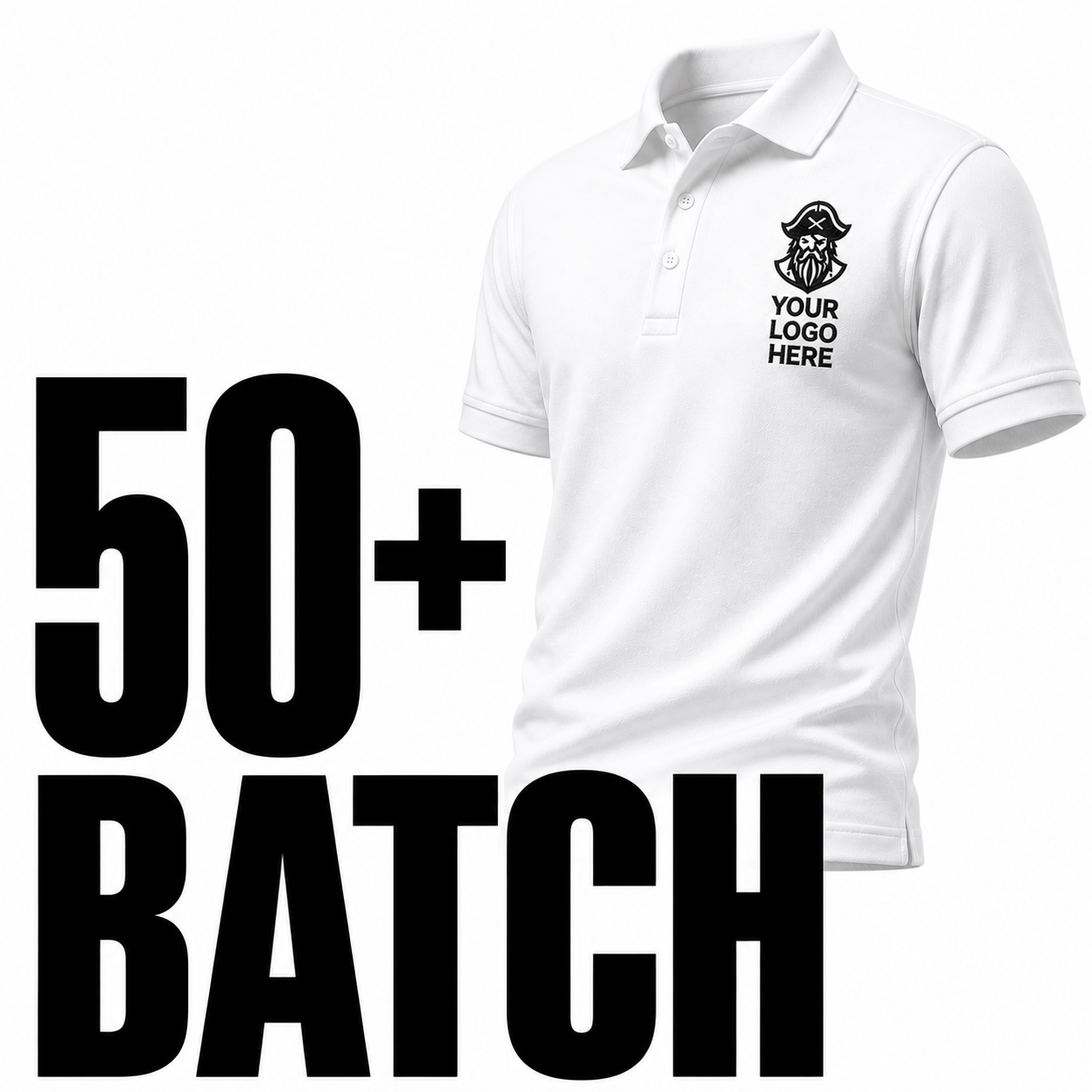 50+ Bulk Logo Embroidery (High-Volume Orders)