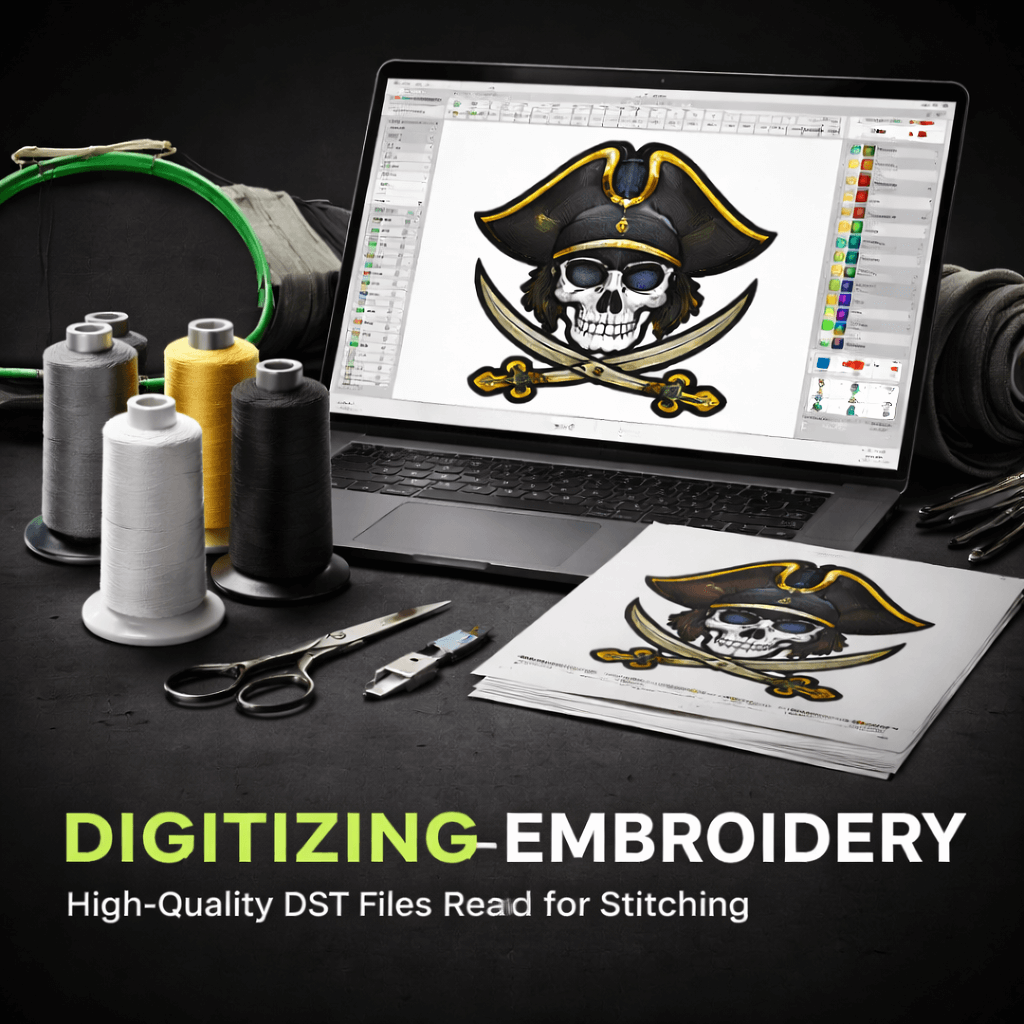 Precision Digitizing – Expert Embroidery Digitizing Service | Gaspar ...