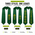 Custom Embroidered Graduation Stole