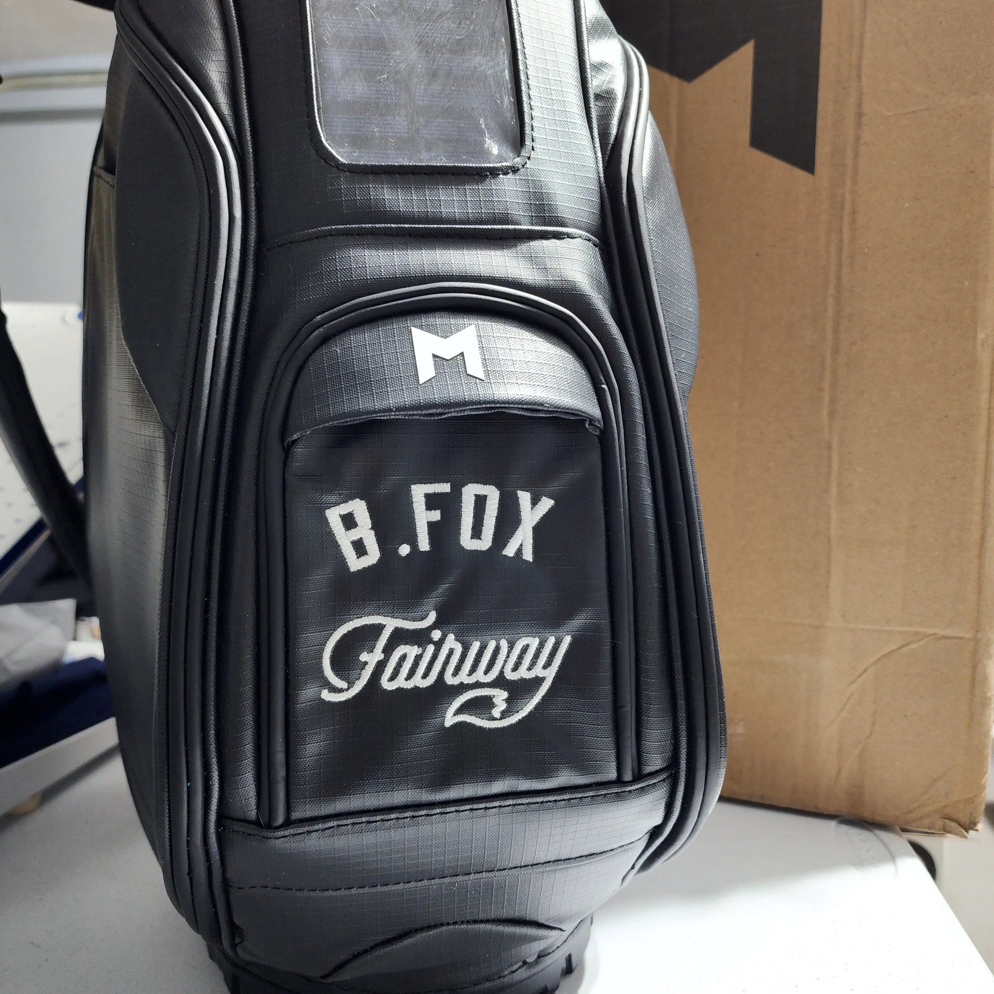 Golf Bag Embroidery - FREE SETUP AND PROOF GASPARSTITCH.COM