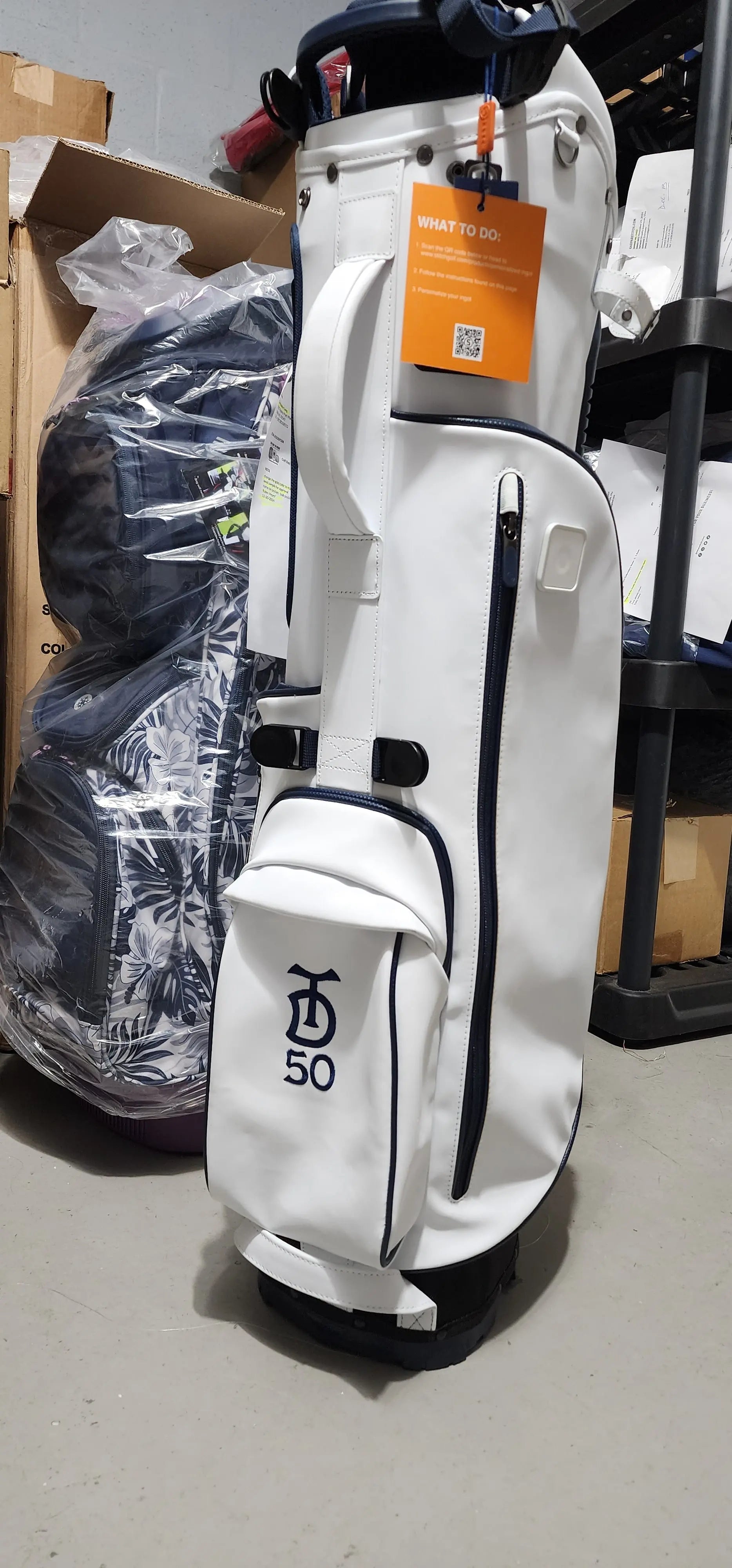 Golf Bag Embroidery - FREE SETUP AND PROOF GASPARSTITCH.COM