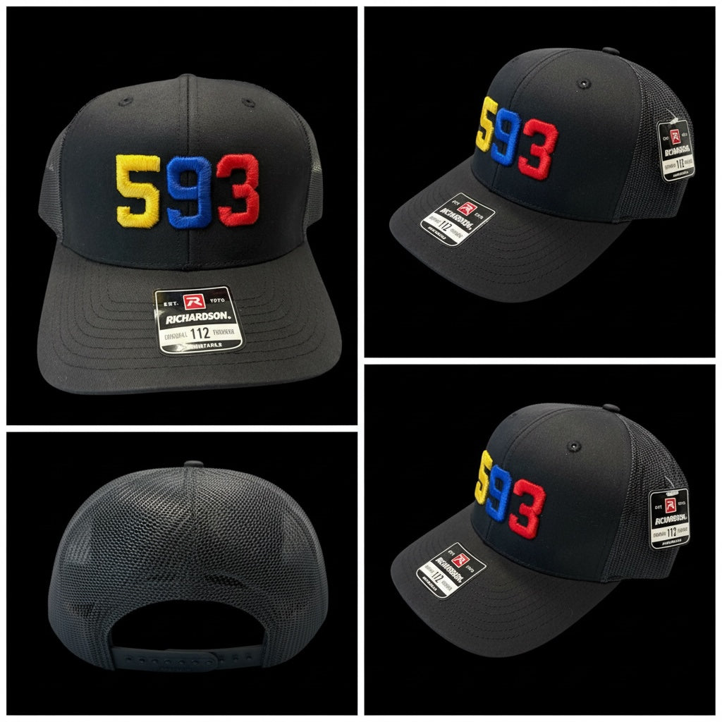 Gorra Ecuador 593 Bordada – FREE SHIPPING
