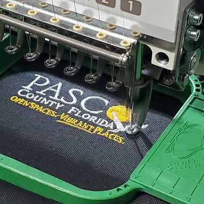 Pasco County Logo on Polo Shirts