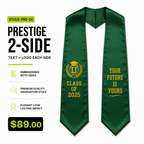 Custom Embroidered Graduation Stole