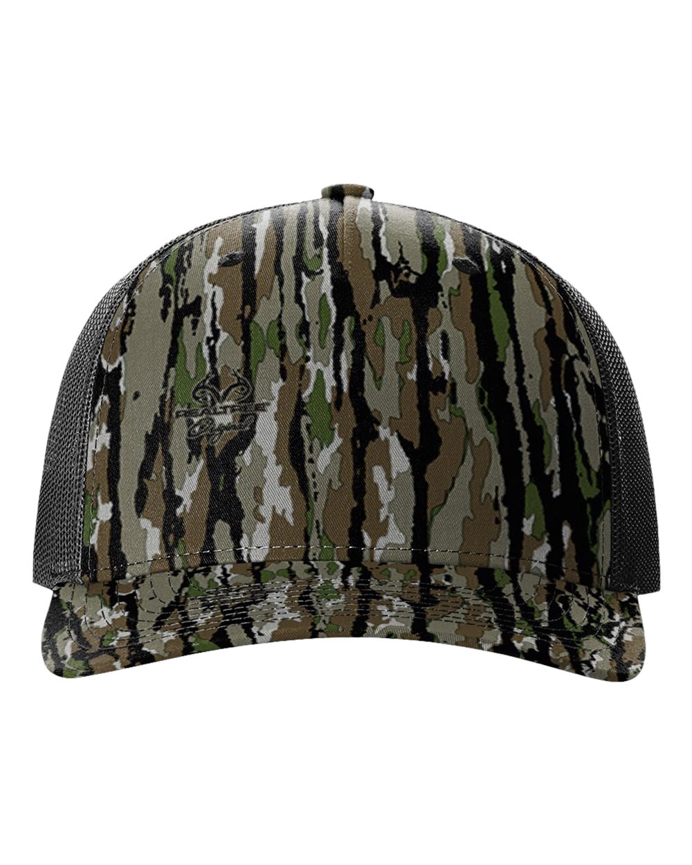 RICHARDSON TRUCKER HAT112PFP -REALTREE/BLACK