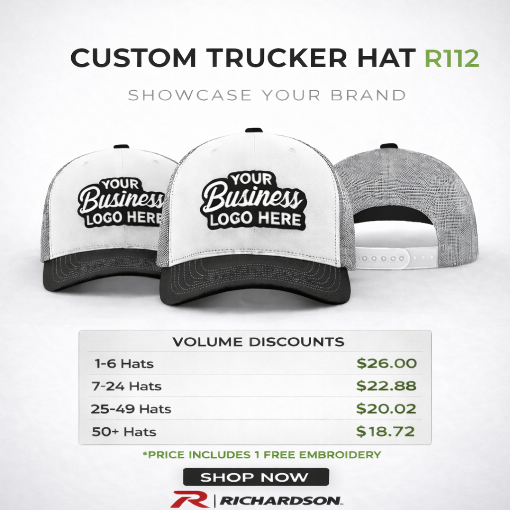 Custom Embroidered Richardson 112 Hat