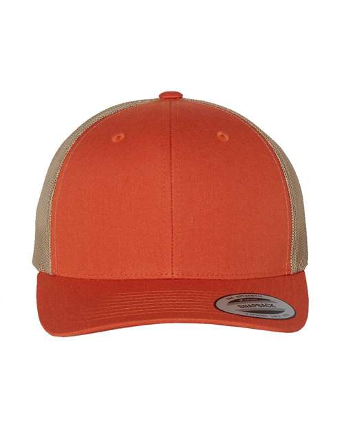 Yupoong 6606 Retro Trucker Hat Free Logo