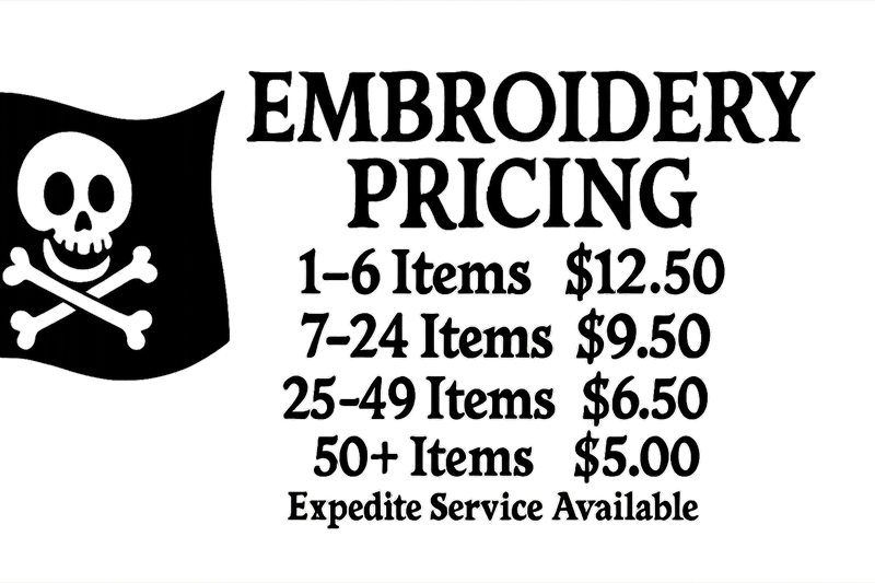align the price list better and the tittle needs to be more legible, the flag more friendly