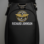 Custom Logo + Name Golf Bag Embroidery