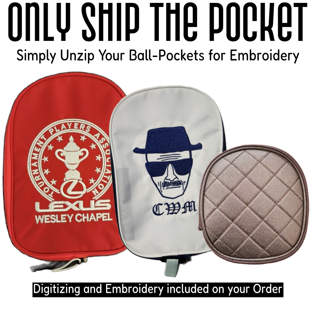 Golf Bag Embroidery Where to Embroider Golf Gear near me
