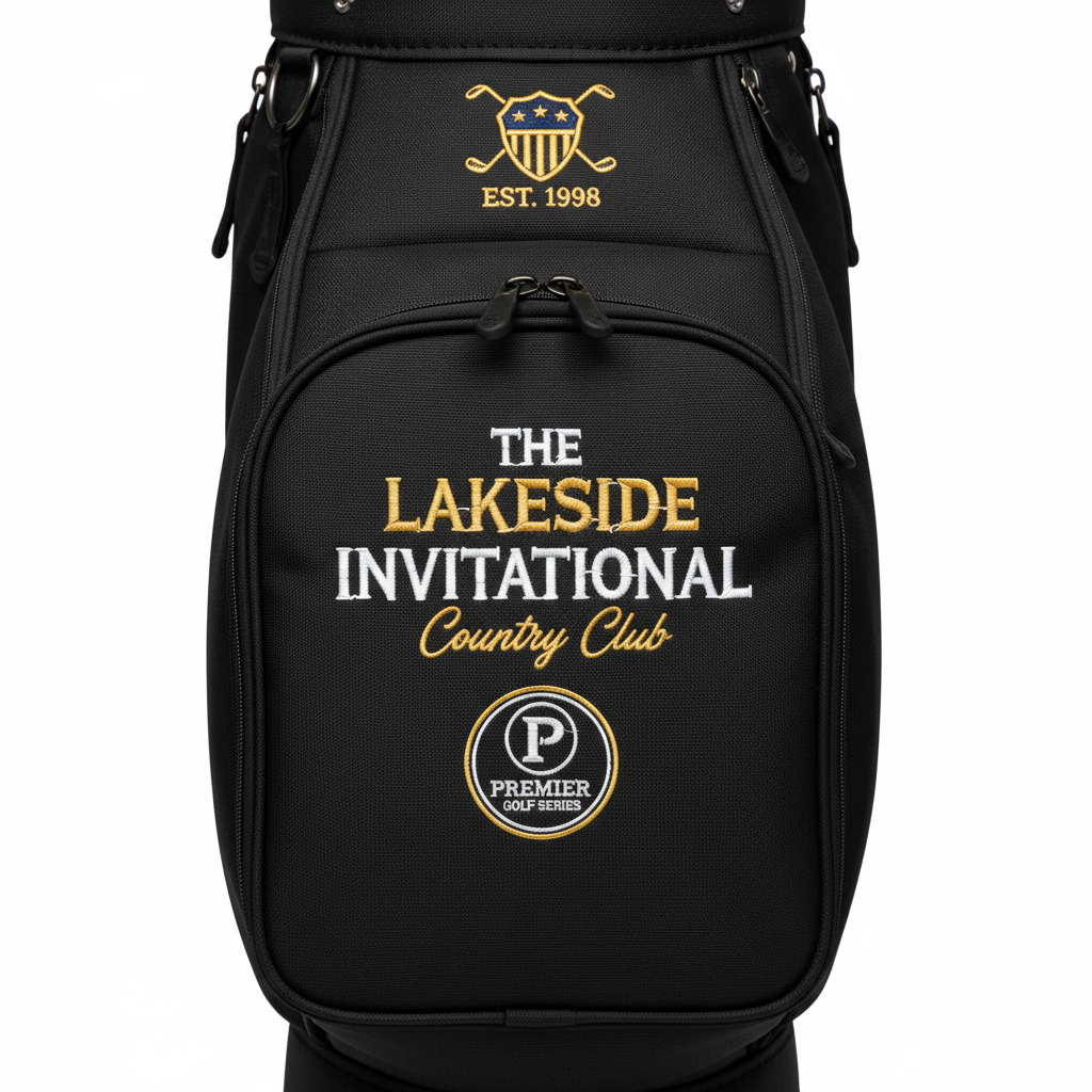 Multi-Logos + Text - Front Pocket Only