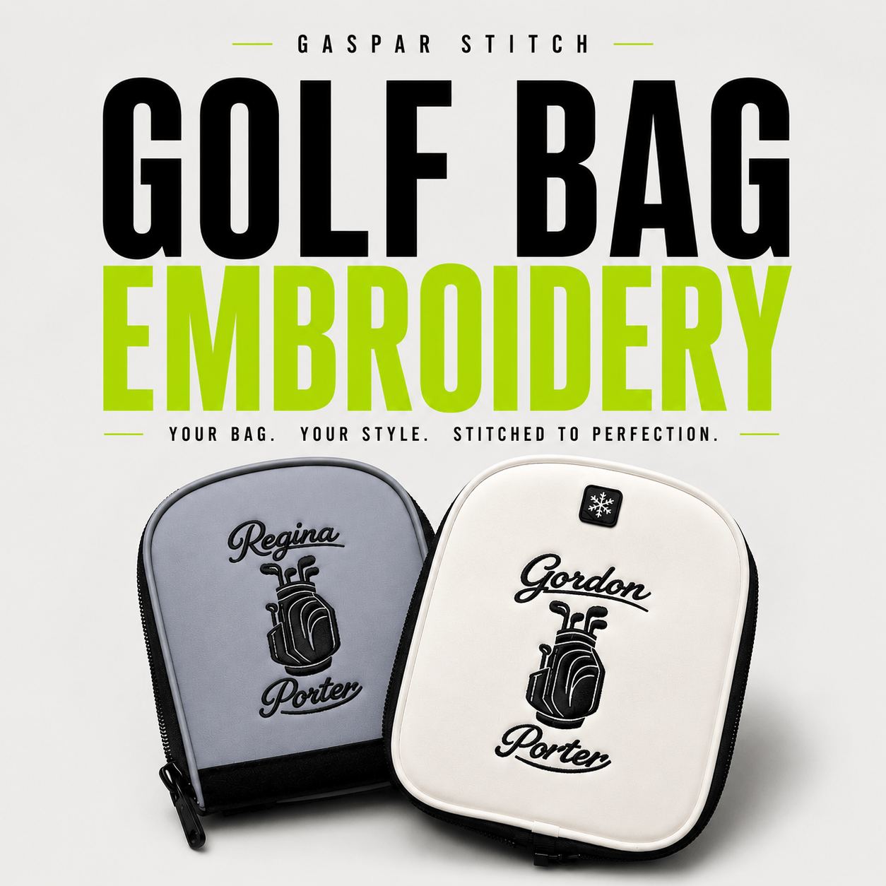 Ball Pocket - 
Nationwide Golf Bag Pocket Embroidery