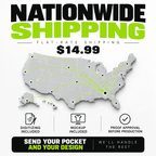 Ball Pocket - 
Nationwide Golf Bag Pocket Embroidery